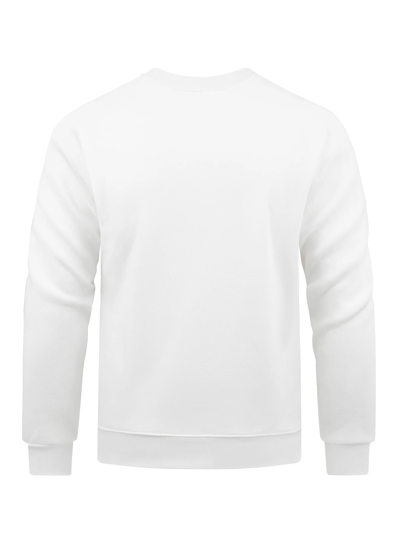 إيطاليا ميلانو الإبداع طباعة الرجال الشارع الشهير Crewneck الدافئة البلوز الصوف ملابس كاجوال فضفاضة لينة البلوز الخريف هوديي