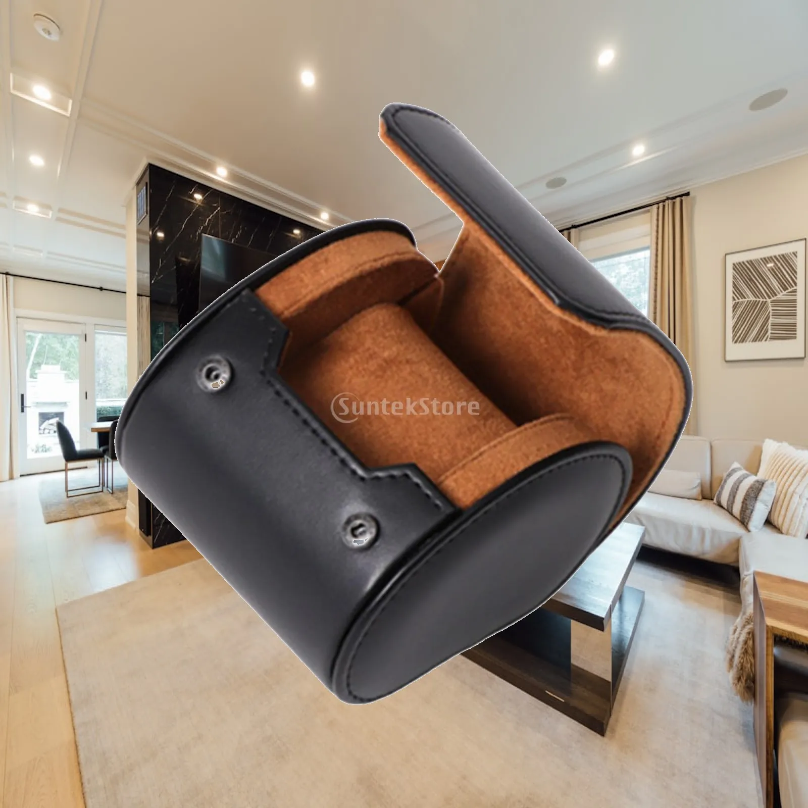 Watch Display Case Timepieces Roll Box for Livingroom Drawer Protection