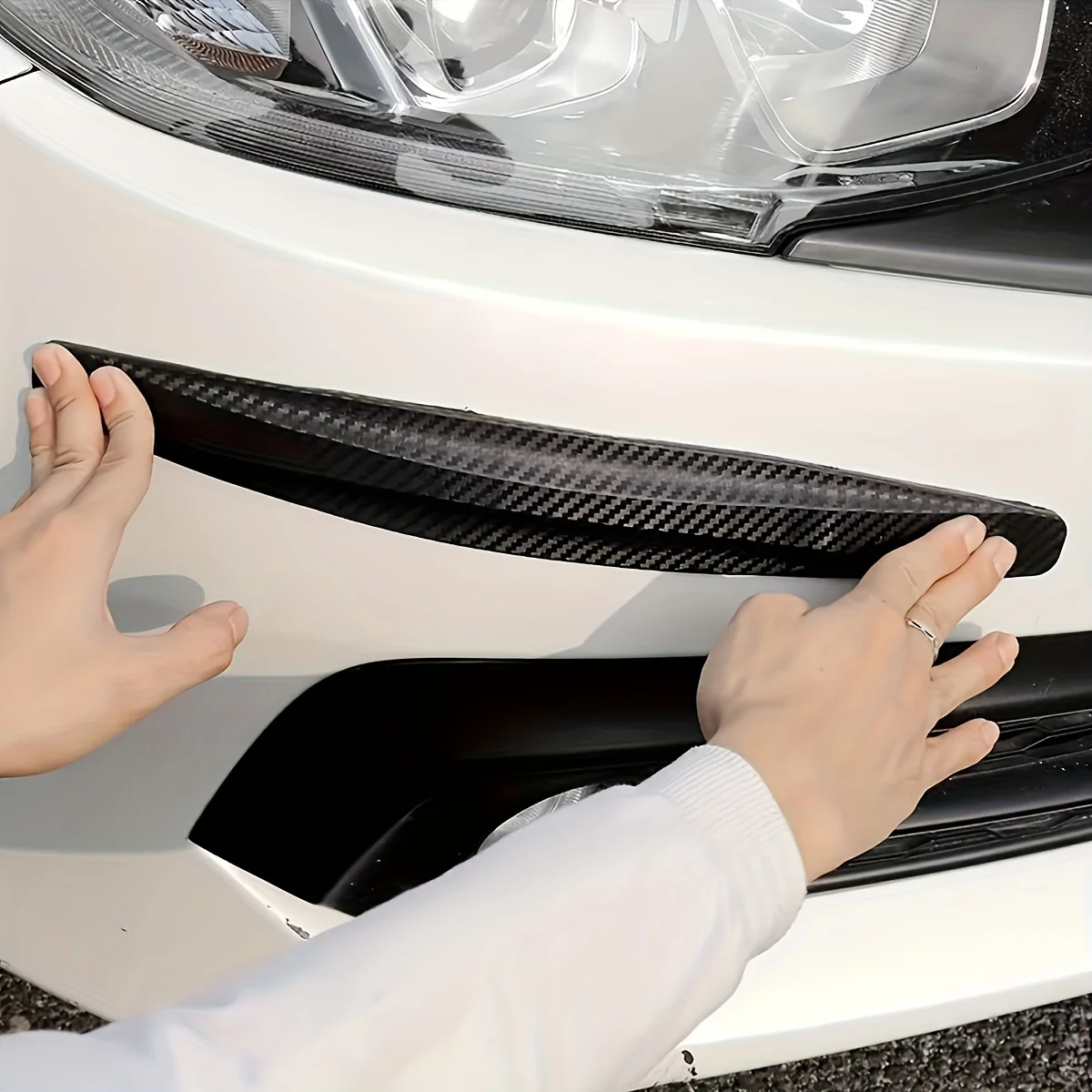 

Anti-Scratch Car Bumper Guards - Self-Adhesive Easy Clean, Universal for Most Vehicles (Cars/SUV/Trucks)