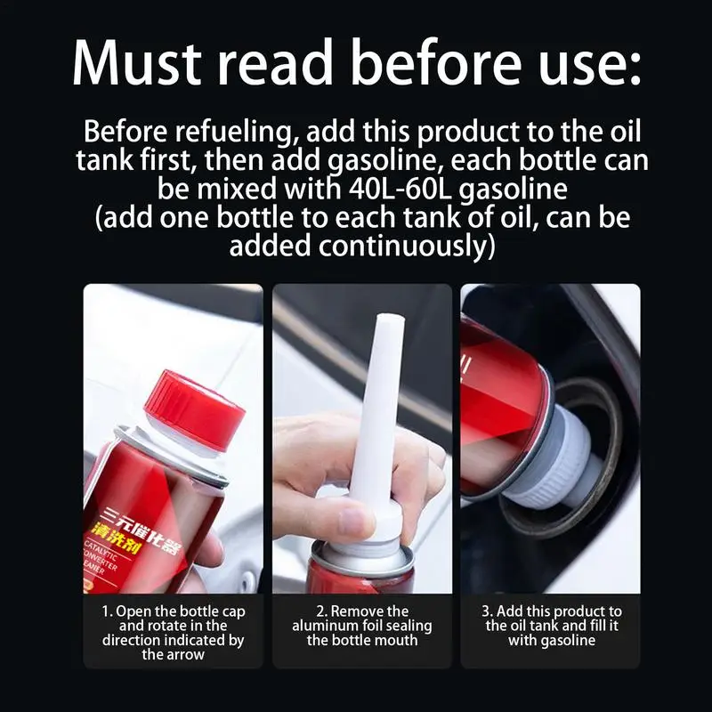 For Refer To Description  Exhaust System Pipe Carbon Removal Cleaner Engine Boost Up Cleaner Restores System Efficiency Carbon