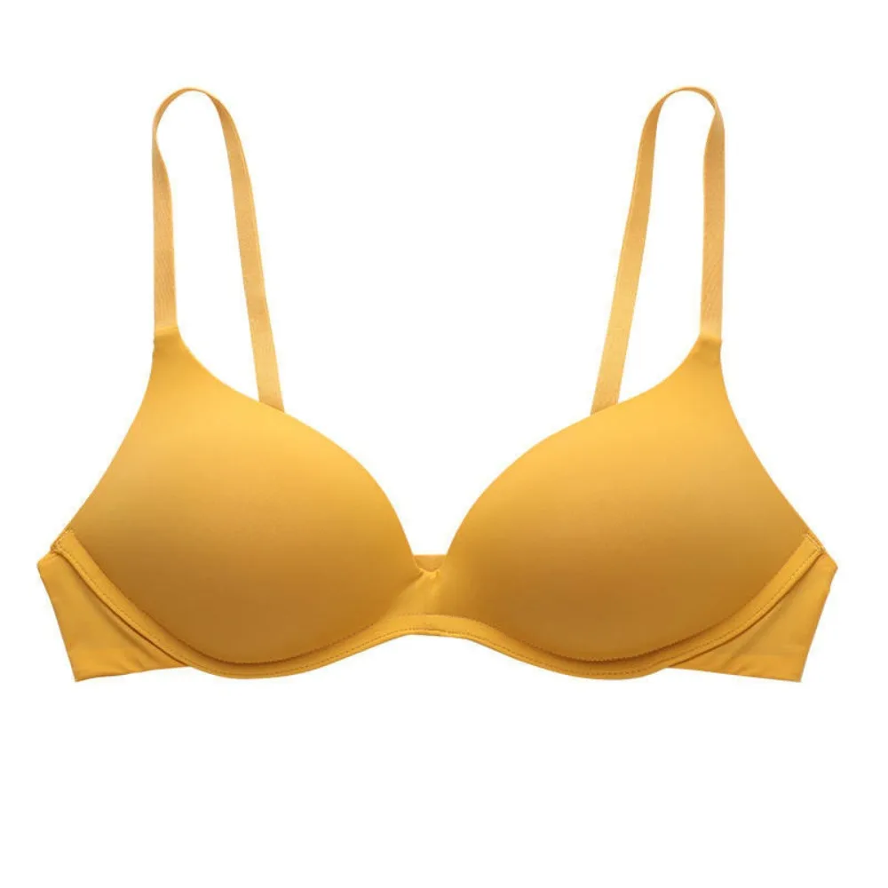

Comfortable Adjustable Push Up Bra Shockproof Lingerie Seamless Underwear Anti-sagging Brassiere for Women Girl