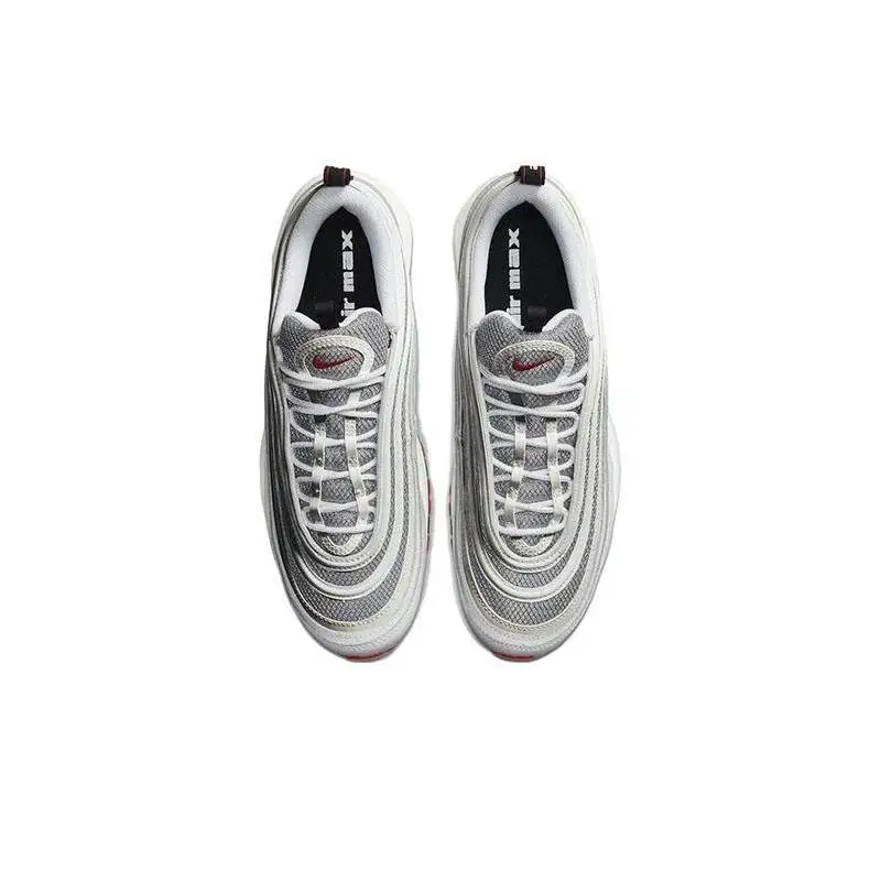 Nike Air Max 97 \'white Bullet\' Sneakers Shoes Dm0027-100 With Original Box