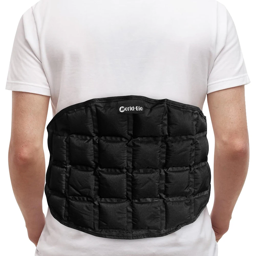 

1 PC Self-absorbing water ice bag therapy hot compress heating shoulder and neck pad for relieving cervical pain"