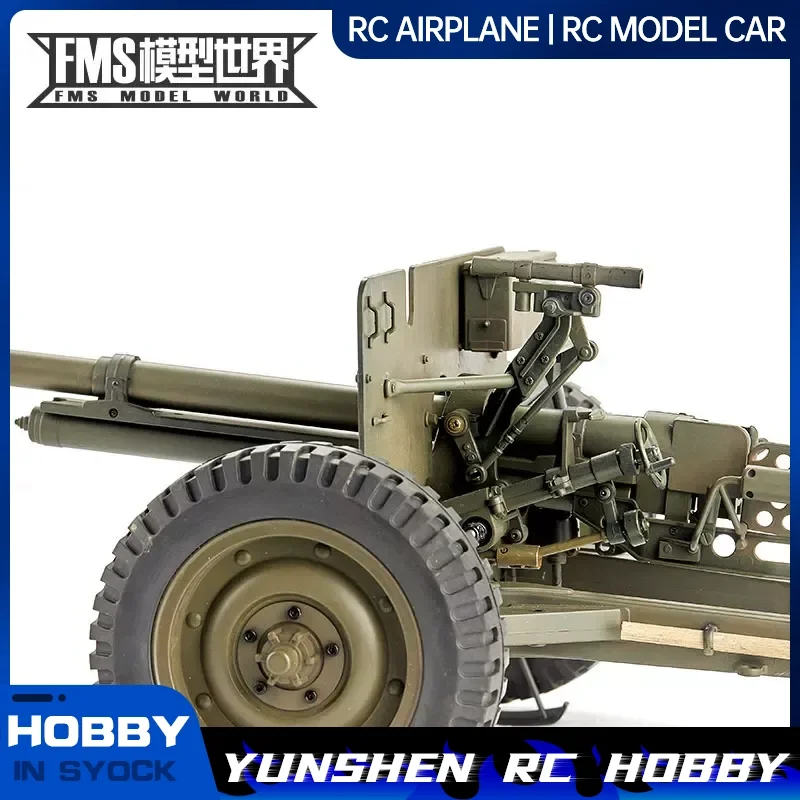 

Fms 1/6 Willis Original Accessories Anti Tank Gun Climber Trailer Gun Original Simulation Machine Gun Accessories