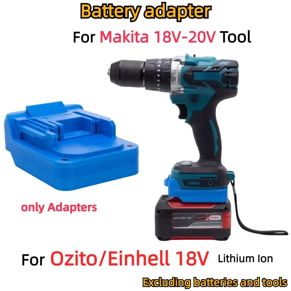 

For Einhell Power X Change/OZITO 18V Li-ion Battery Adapter TO Makita 18V LXT BL Cordless Power Tools Converter(Only Adapter)