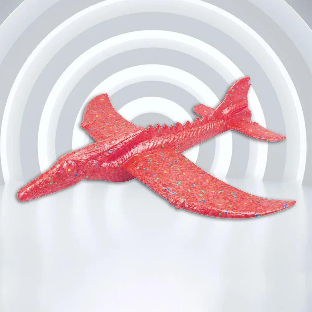 2Pcs Foam Airplane Pterosaur Kids Flying Aircraft Easy Assembly Durable Safe Material Stress Relief Gift Kids Airplane