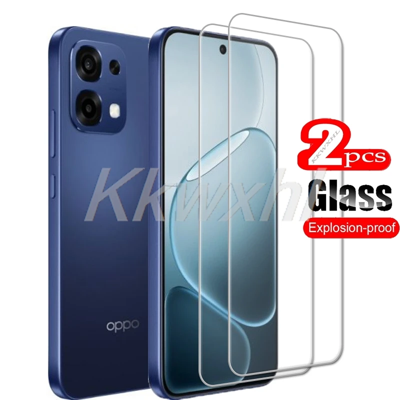 2 قطعة 9H HD ل ممن لهم A6 برو 6.57 "غطاء من الزجاج المقسى على OPPOA6Pro OPPOA6 A6Pro F31 5G OPPOF31 واقي للشاشة طبقة شفافة