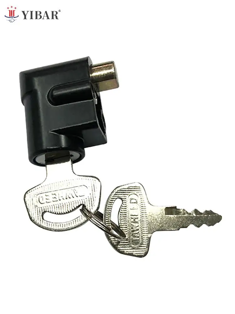 

Stainless Steel Motorcycle Steering Lock With Two Keys 2 Position Switch For GN125 GS125