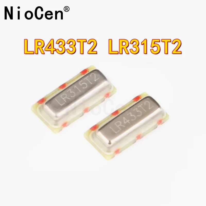 

（10pcs） original genuine SMD crystal oscillator LR315T2/LR433T2 315/433Mhz surface acoustic resonator