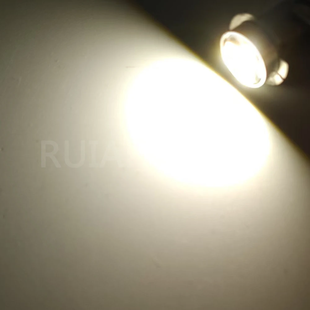 2PCS P13.5s Flashlight Touch Light Bulb Ac/Dc 3v 6v 12v 18v Bike Tail LED 4300k 6000k White Warm 150lm