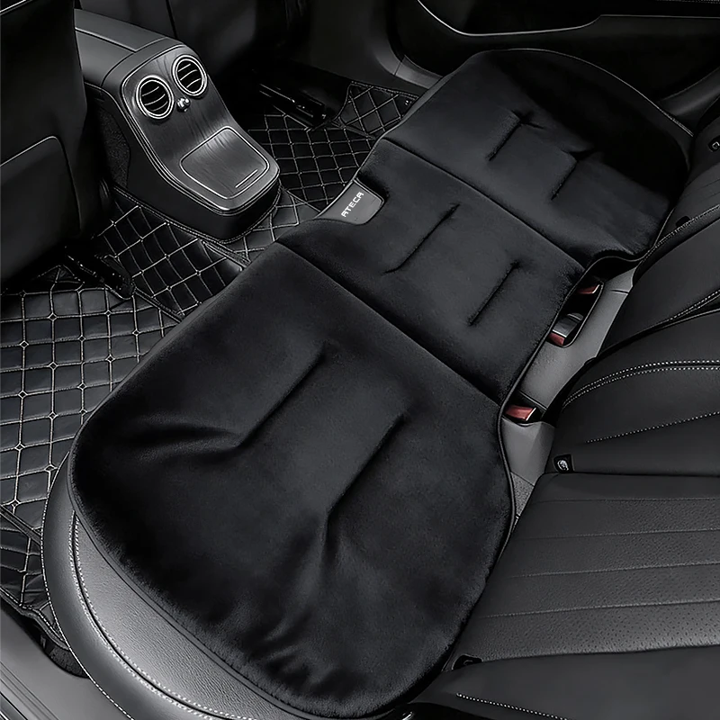 

Flannel Car Seat Cushion For Seat Ateca Leon Front/Rear Car Seat Cover Thickening Protective Pad Car Interior Accessories