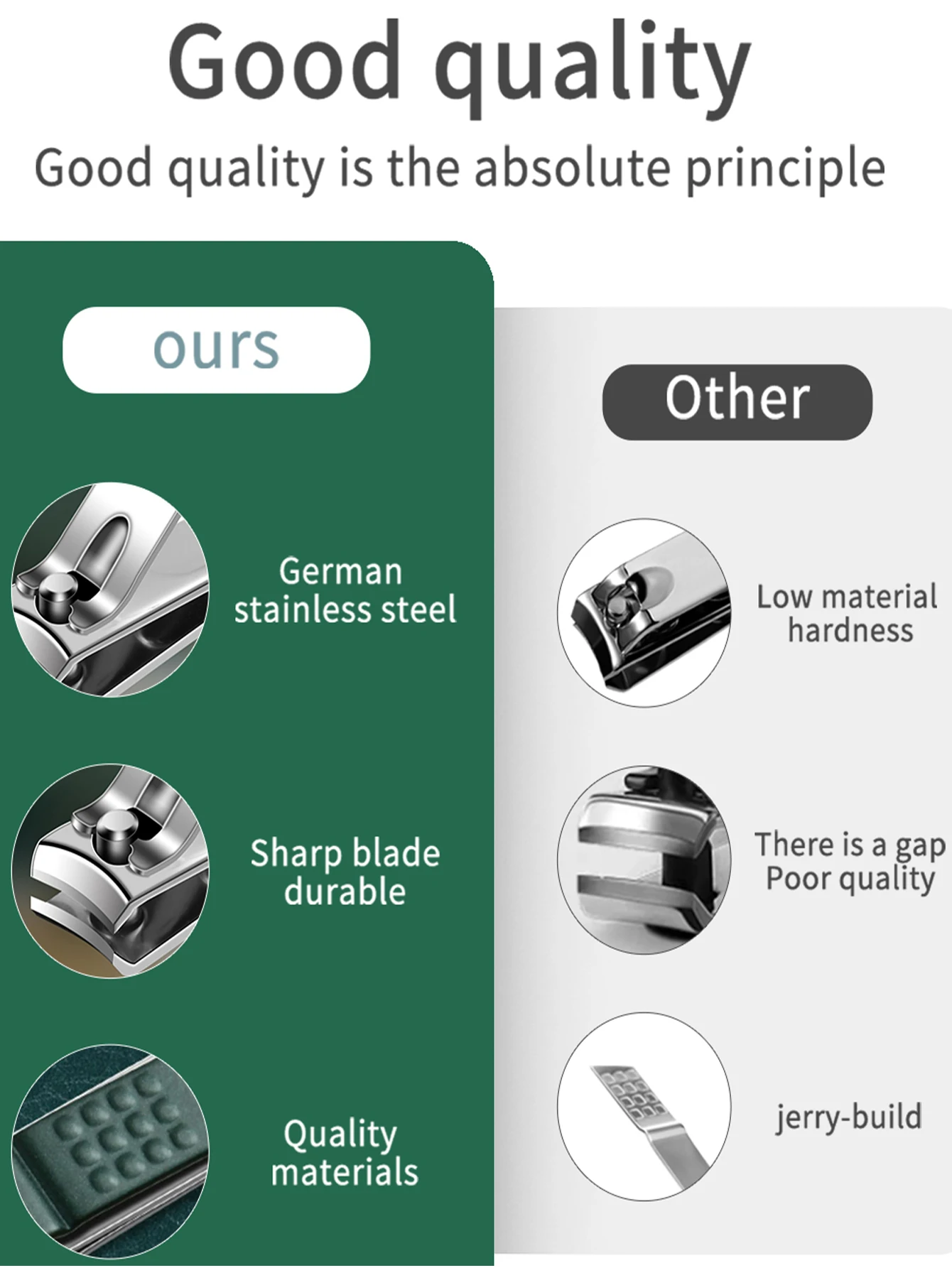 [7-35 pièces Kit de soin des ongles] Kit de soin des ongles en acier inoxydable avec étui de voyage portable ensemble de manucure avec coupe-ongles, ciseaux à cuticules