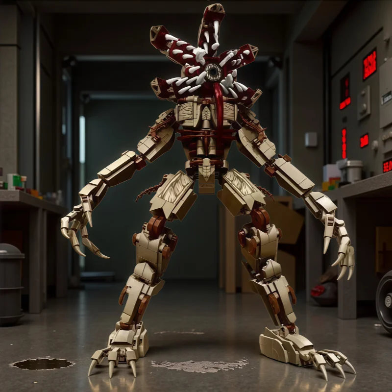 

Premium Articulated Monster Building Kit - Large Scale Horror Creature Replica for Adult Hobbyists & Home Decor