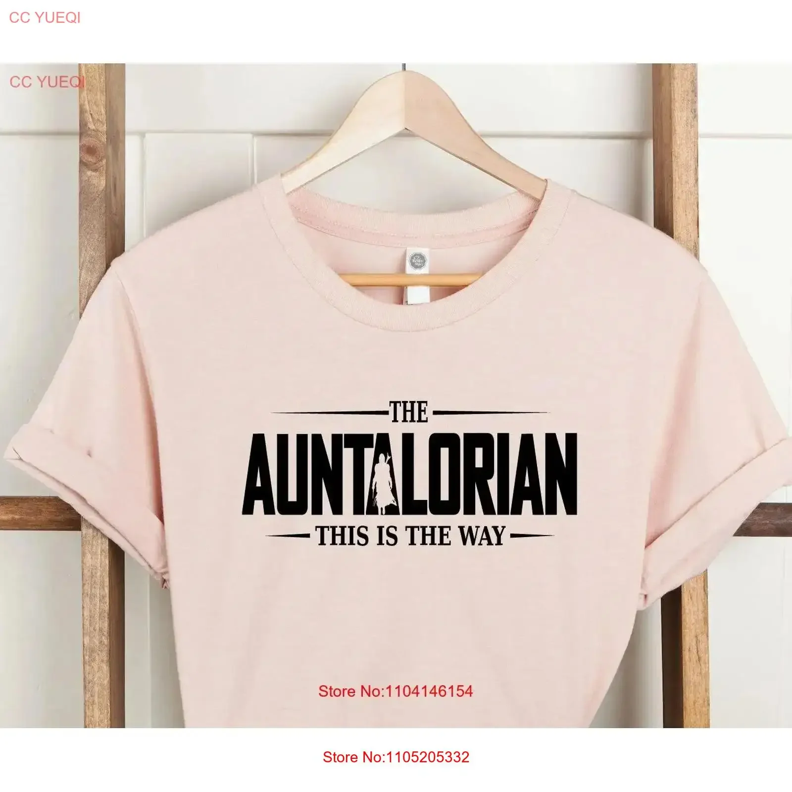 

Auntalorian T Shirt AunT Wife Mother's Day for Her Animation Auntie Half Of Mama The vintage Washed Breathable Unisex Slightly