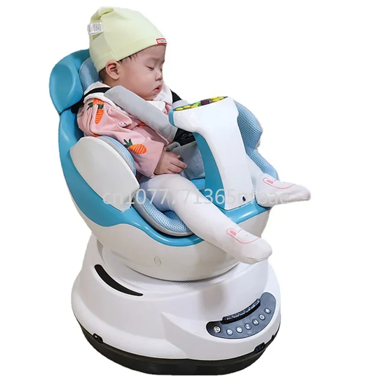 Baby coaxing tool, indoor intelligent remote control baby electric car, new intelligent children's music rocking chair