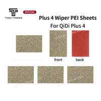 Wiper PEI Sheet for QIDI Plus 4 Wiper PEI Sheets 3D Printer Parts 25x16.4x0.8mm For Clean Nozzle Improve Printing Quality