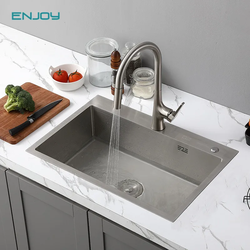 

Vegetable Washing Basin for Under Counter Installation in Sus304 Stainless Steel