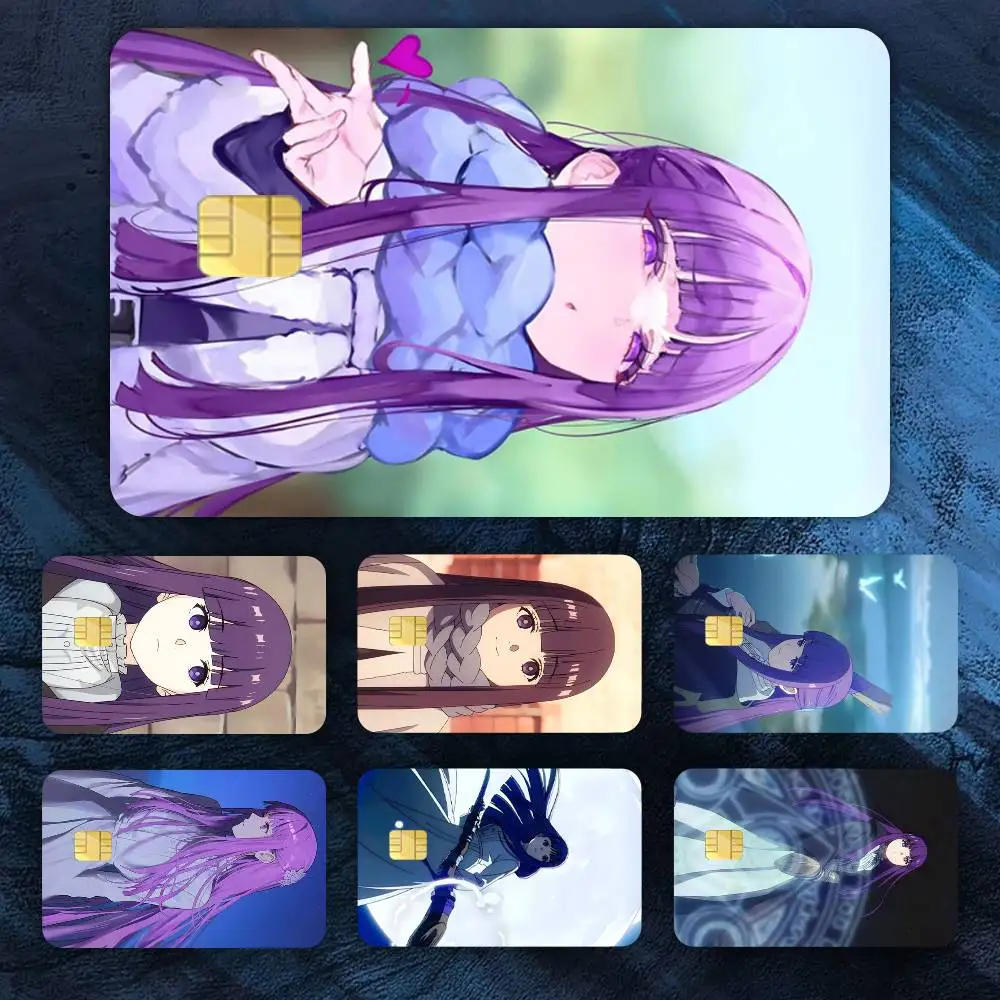 

S Sousou no F Frieren Fern Credit Card HD Stickers Premium matte film effectively prevents fingerprints and daily abrasion.