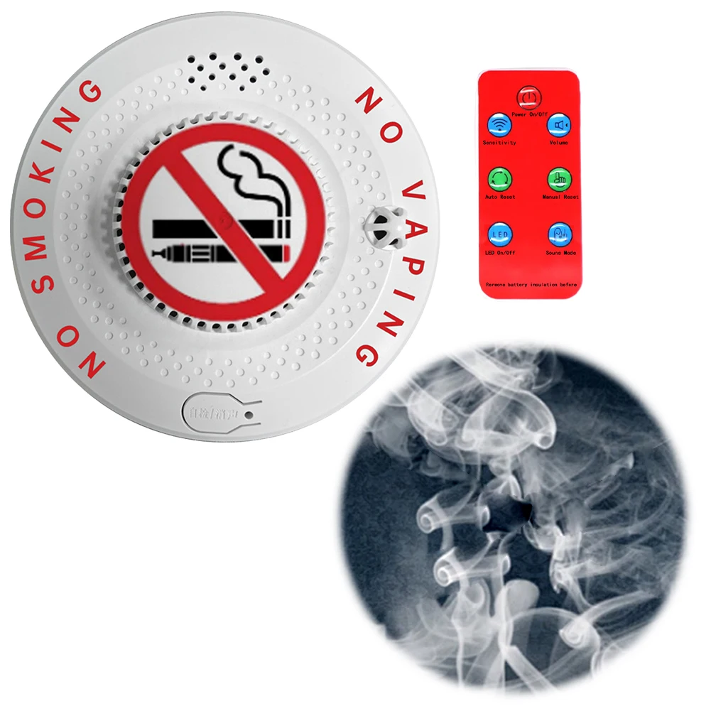 Smoke Detector Battery Powered Smoke Alarm Fire Alarm for Home Bedroom and Babyroom