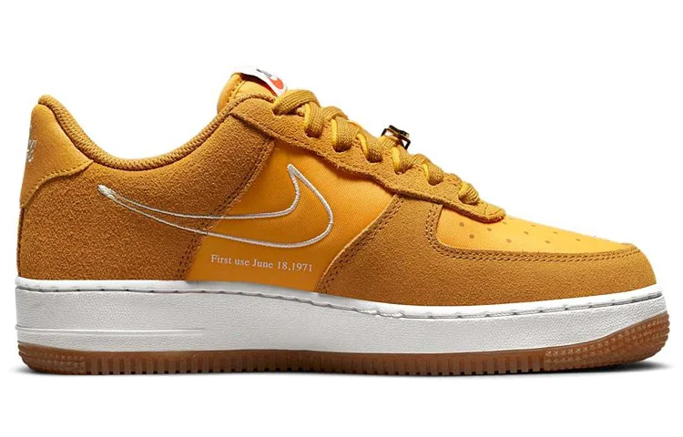 Nike Air Force 1 Low '07 First Use University Gold Women's Sneakers shoes