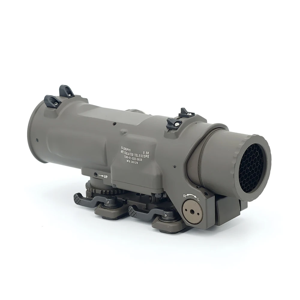 التكتيكية DR 1-4X نطاق Gen3 ميل المواصفات نسخة مثالية طبق الاصل مع كامل الأصلي وسم ل Airsoft الصيد Firemars Riflescope