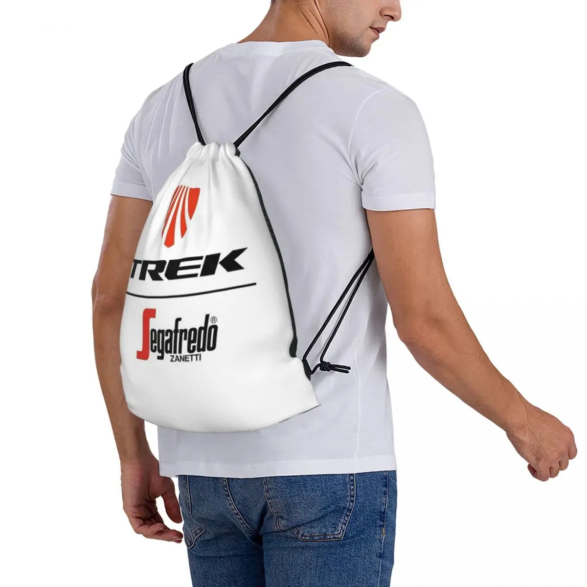 Trek-Segafredo integratori borsa con coulisse zaino borsa a rete borsa per bambini zaino