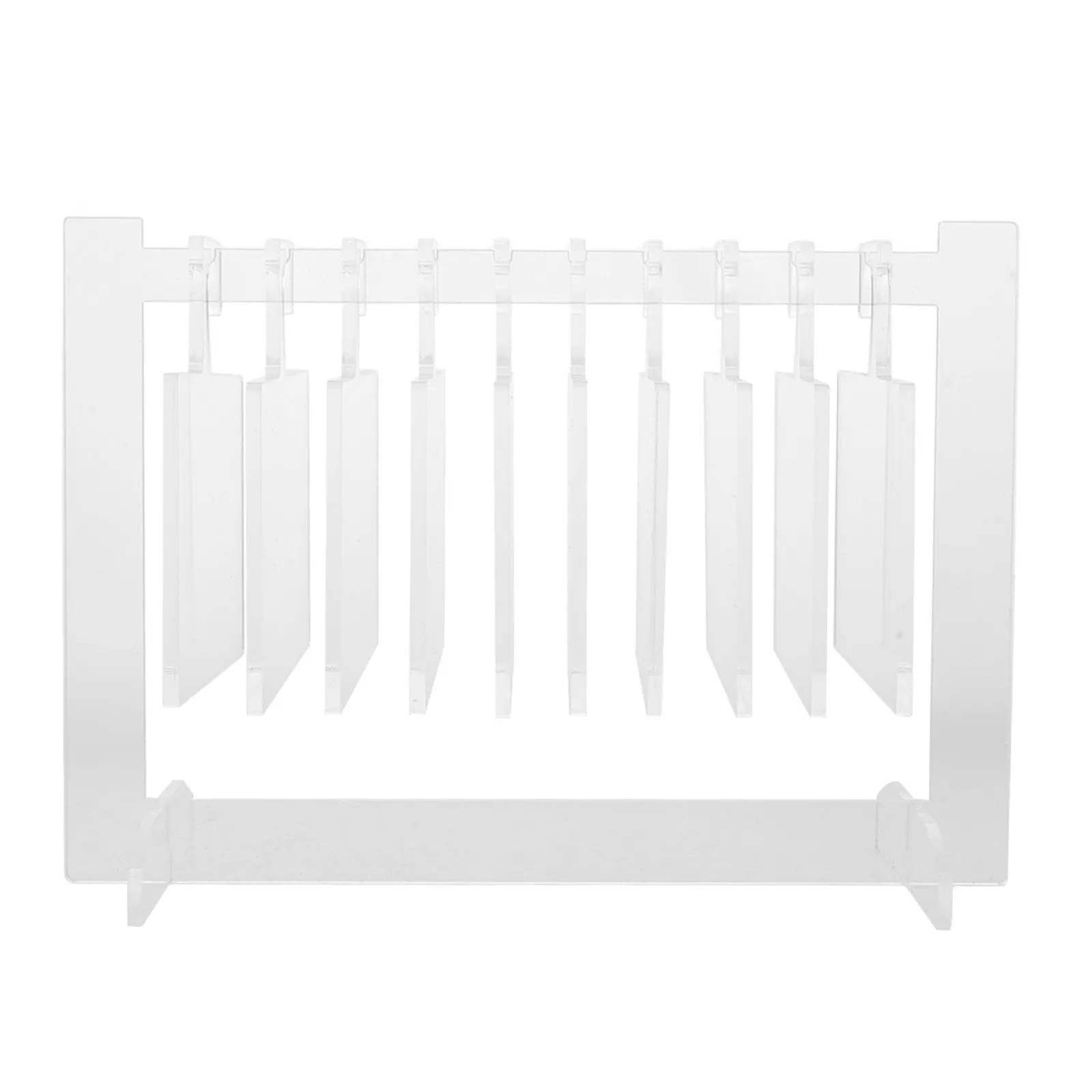 1Set Nail Display Board Acrylic Nail Art Sample Showing Holder Hanging Rack False Tips Stand Manicure Polish Design Tool