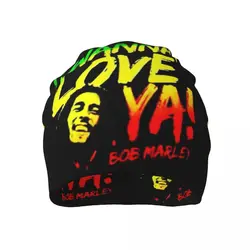 Rapper Bob Marley Unisex Knitted Hat Beanies Hat For Men And Women Outdoor Hat