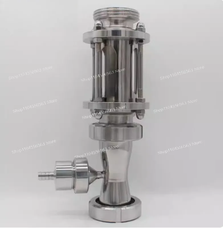 Beer Brewing Carbonation Stone 0.5/2 Micron 316L SS Oxygen Diffuser with Hose Barb for Homebrew Keg