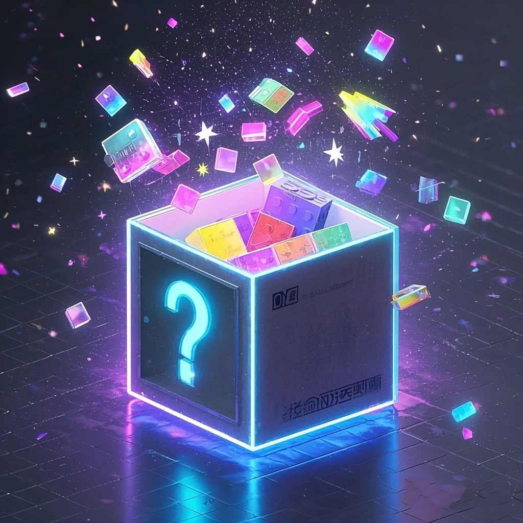 Armazém de seleção aleatória 100% Caixa Mistério - vários estilos, adequado para surpresas exclusivas, compra surpresa de itens aleatórios