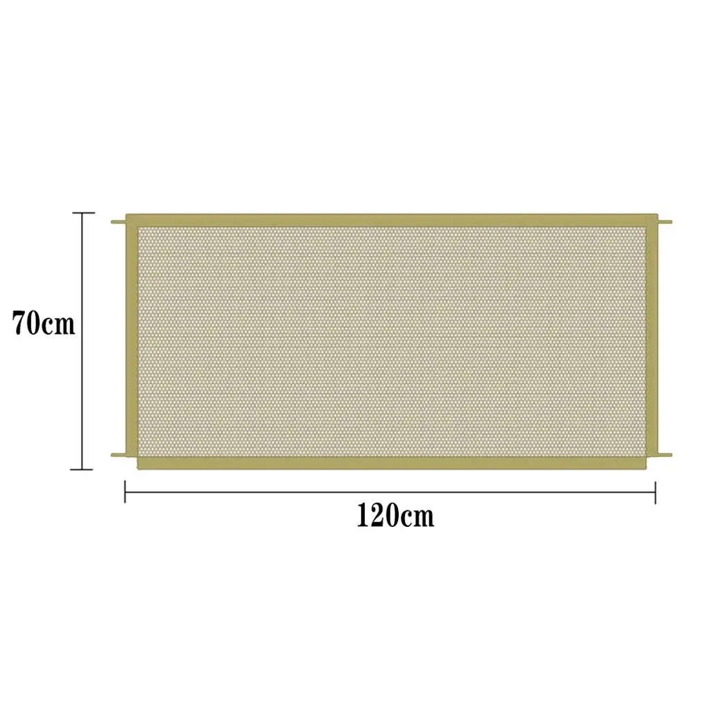 Retractable Dog Puppy Safety Mesh Gate Indoor Folding Pet Playpen Barrier for Doors Hallway Stairs Baby Protection - view 4