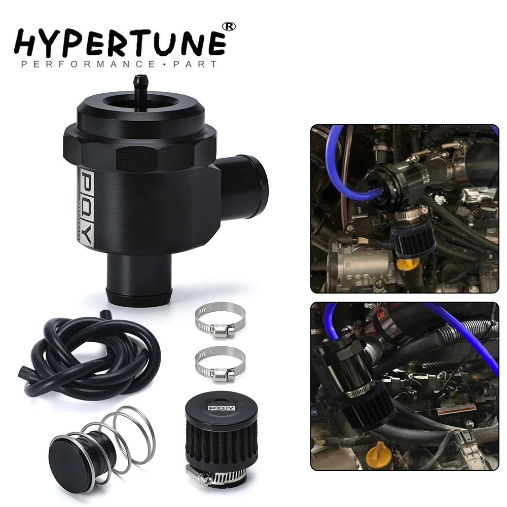 Hypertune - Blow Off Valve S Diverter Turbo BOV Boost with filter For VW GTI Jetta Passat Audi A4 A6TT 1.8T 2.7TT HT-BOV05