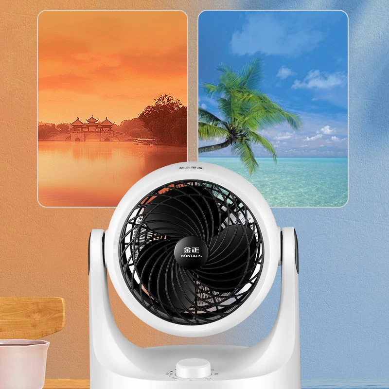 Heater Household Energy Saving Electric Fan Quick Warmer Small Three Files Knob Stereo Shaking Heating Machine Artifact Bedroom