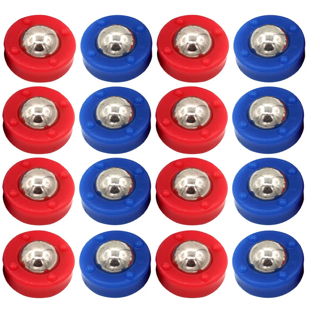 24 ชิ้น Shuffleboard Pucks Mini Curling Stick เกม Bright Balls เดสก์ท็อปแบบพกพาสนุก Interactive ของเล่นอุปกรณ์ตารางด้านบน