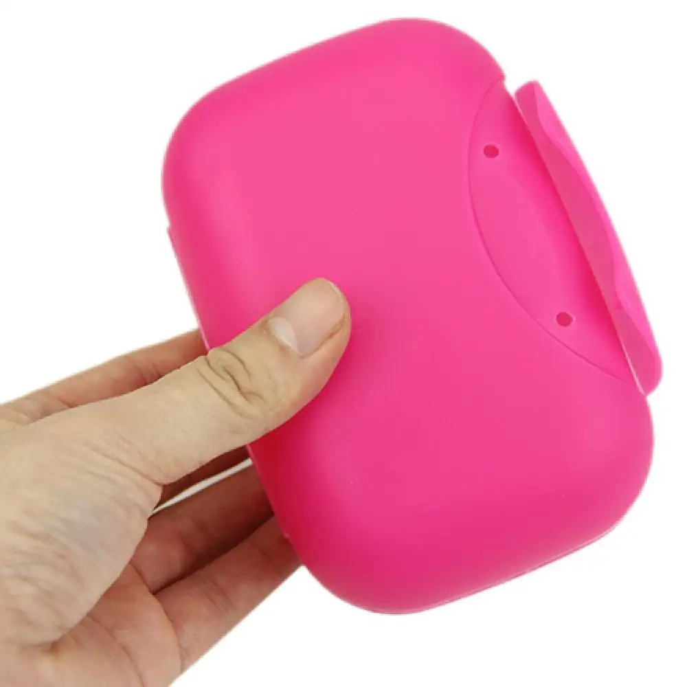 Portable Candy Color Travel Soap Dish Box Portable Case Holder Container Soap Stand Bathroom Tool