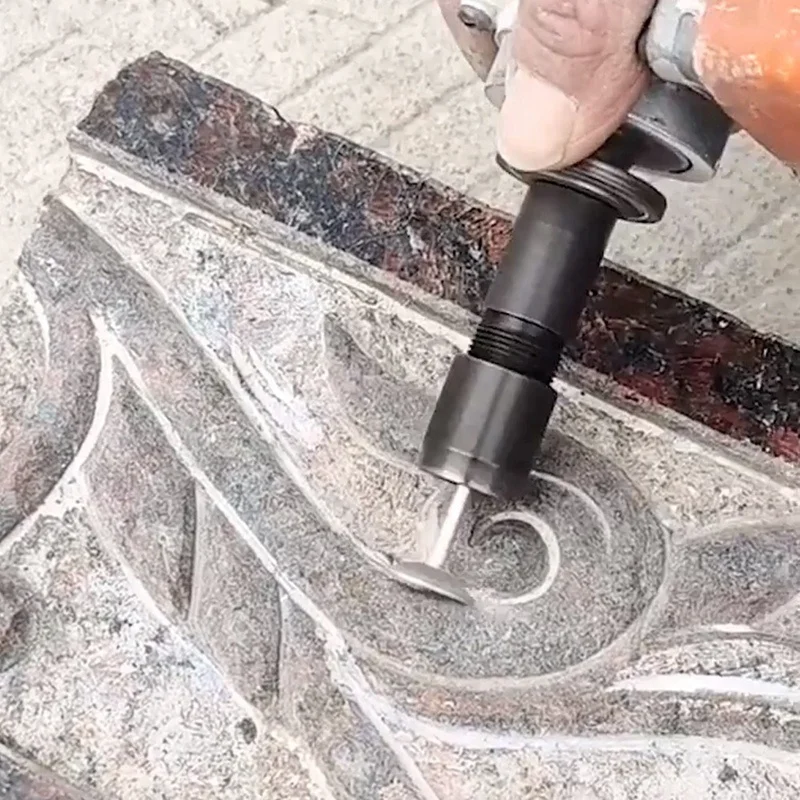A cabeça de conversão de moagem direta de 6mm é adequada para ferramenta de moagem de rosca m10 de 100 modelo moedor de ângulo adaptador reequipado durável