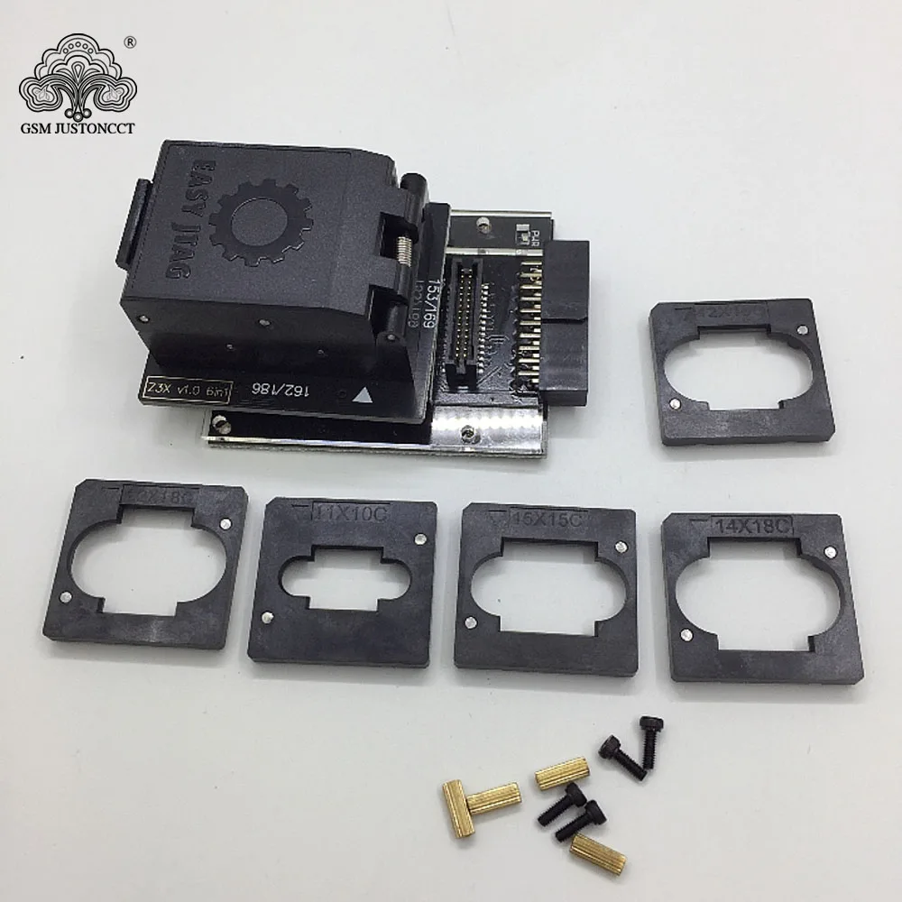 

News Original EASY JTAG PLUS BOX eMMC Socket Adapter ( BGA153/169, BGA162/186, BGA221, BGA529 )