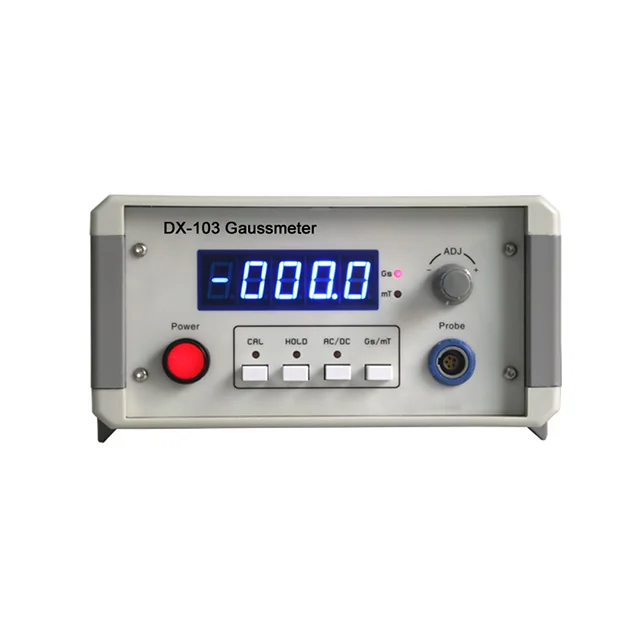 DX-103 Desktop AC and DC magnetic fields digital gaussmeter/  meter