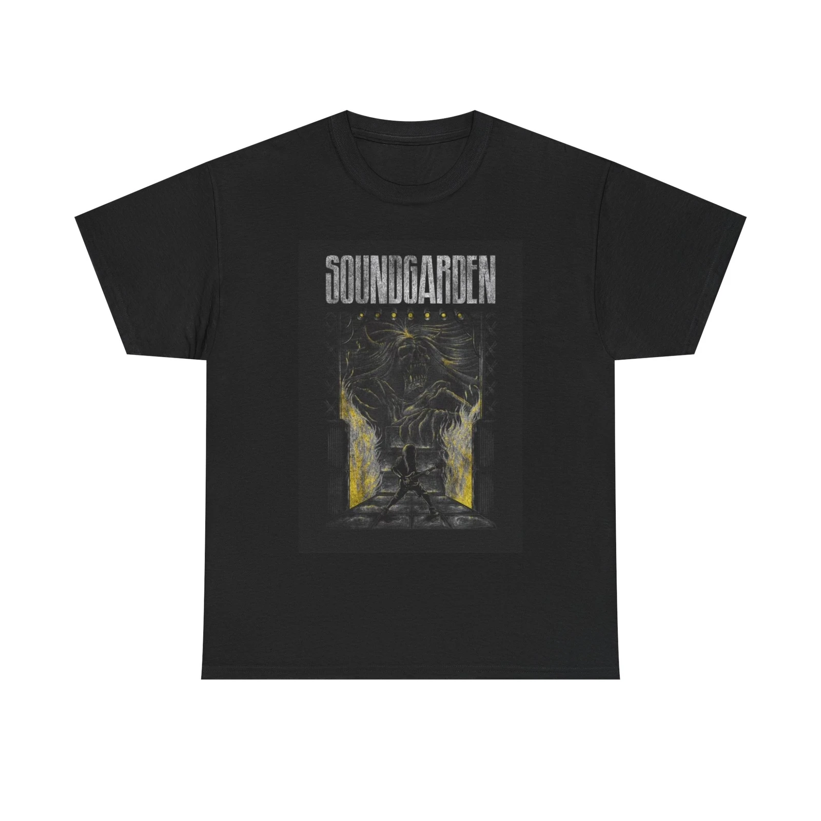 

Футболка Soundgarden, винтажная хлопковая футболка унисекс с рисунком в стиле рок-ретро