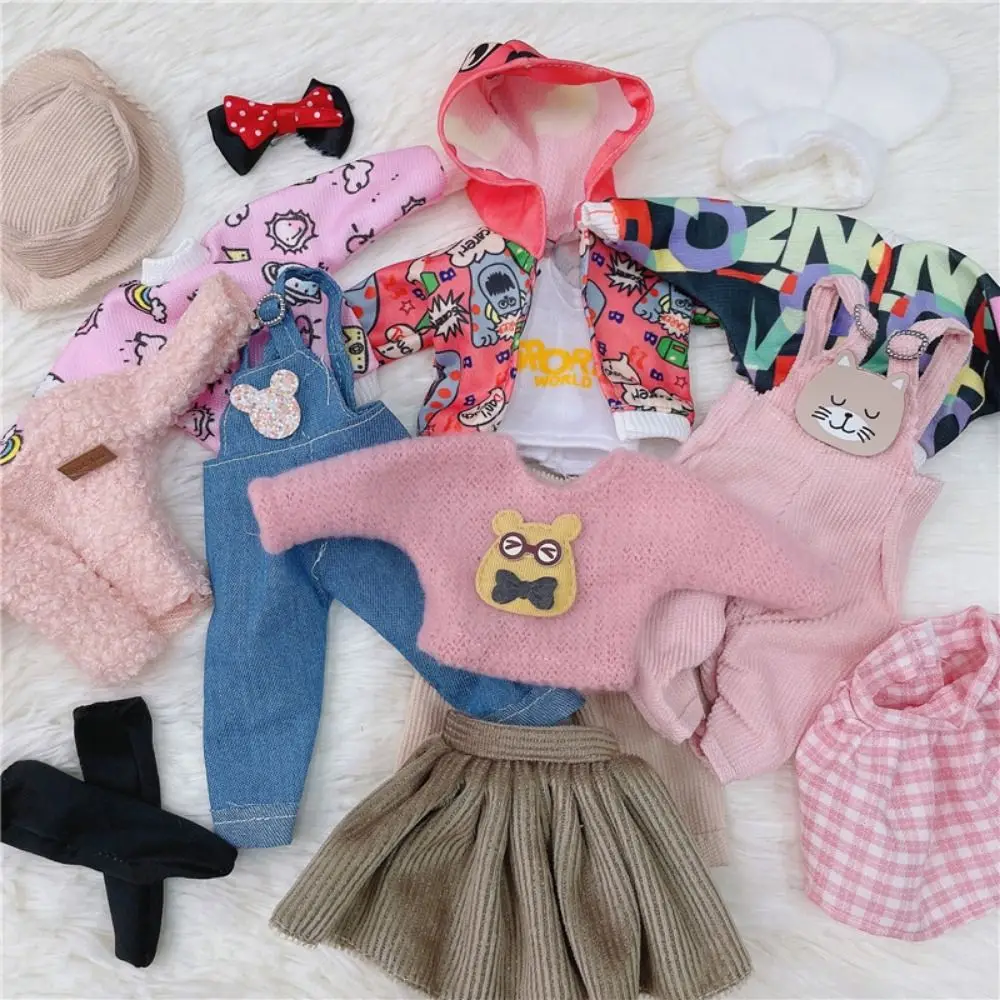 

BJD Doll 1/6 BJD Dolls Clothes Set Fashion Pants Skirt 30cm Dolls Dress Cloth Cute Casual Suit 1/6 BJD Suit Dress Clothes Kids