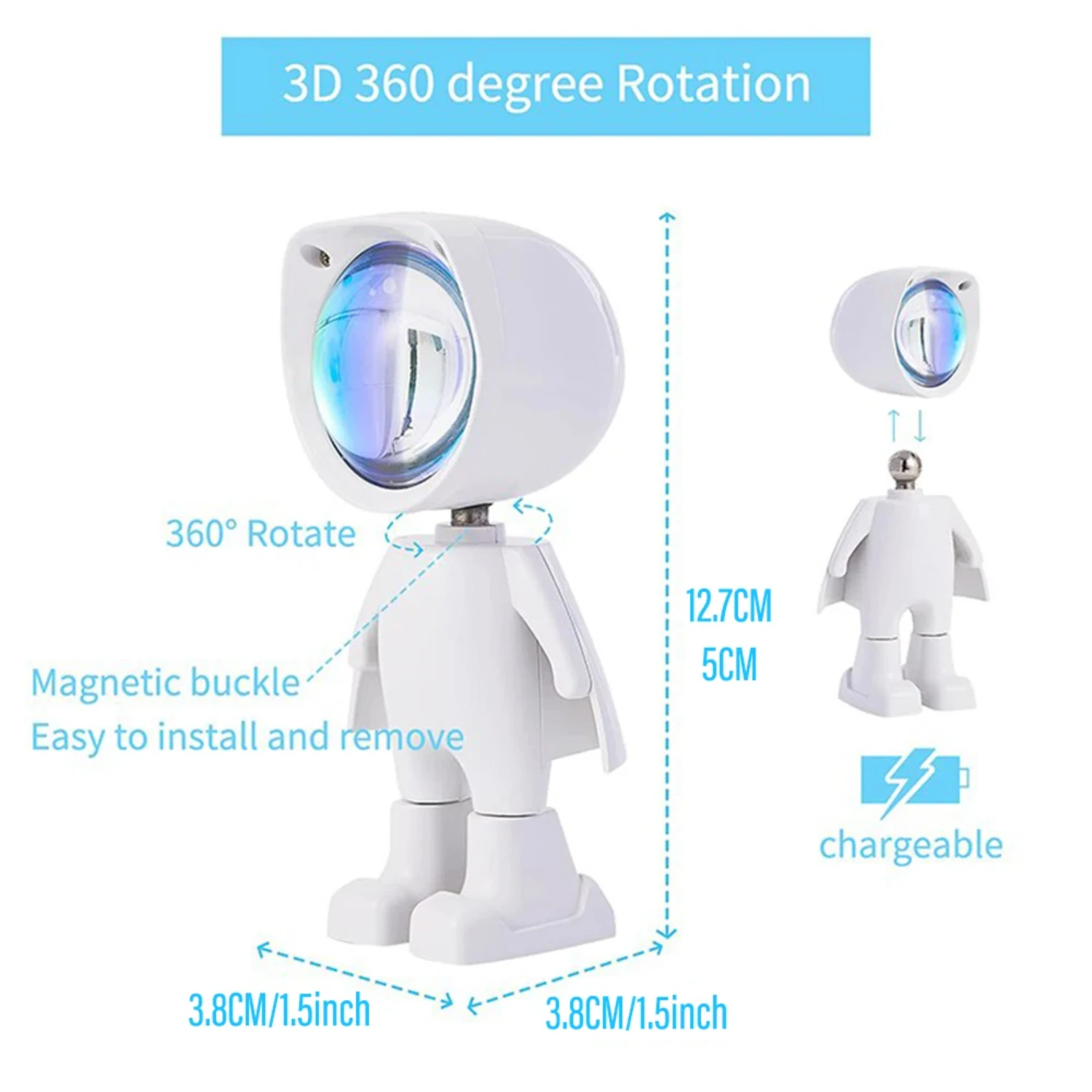 Vibração de carregamento USB, grande adição ao quarto ou sala de jogos, criar uma atmosfera vibrante com cores impressionantes, novo