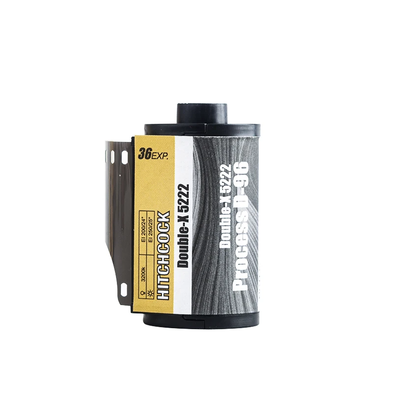 هيتشكوك فيلم أبيض وأسود 135 مزدوج × 5222 فيلم سلبي أصلي أمريكي مستورد مناسب لكاميرا فيلم 135 فيلم 35 مللي متر