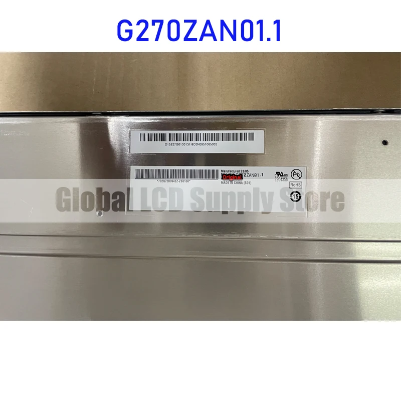 G270ZAN01.1 27.0 Inch Industrial LCD Display Screen Panel Original for Auo 51 Pins Brand New 100% Tested