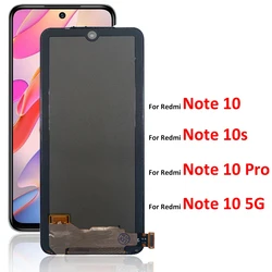 Screen For Xiaomi Redmi Note 10 10s M2101K7AI LCD Display With Touch Screen Digitizer Panel For Redmi Note 10 Pro 5G