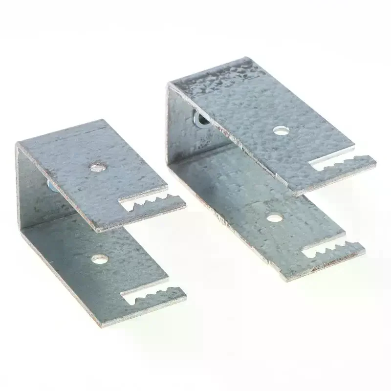 PSI U-Clamp Steel Solar Panel Mounting Bracket Waterproof Rust-Proof Easy to Install for Home Carport Patio Roof Mounting