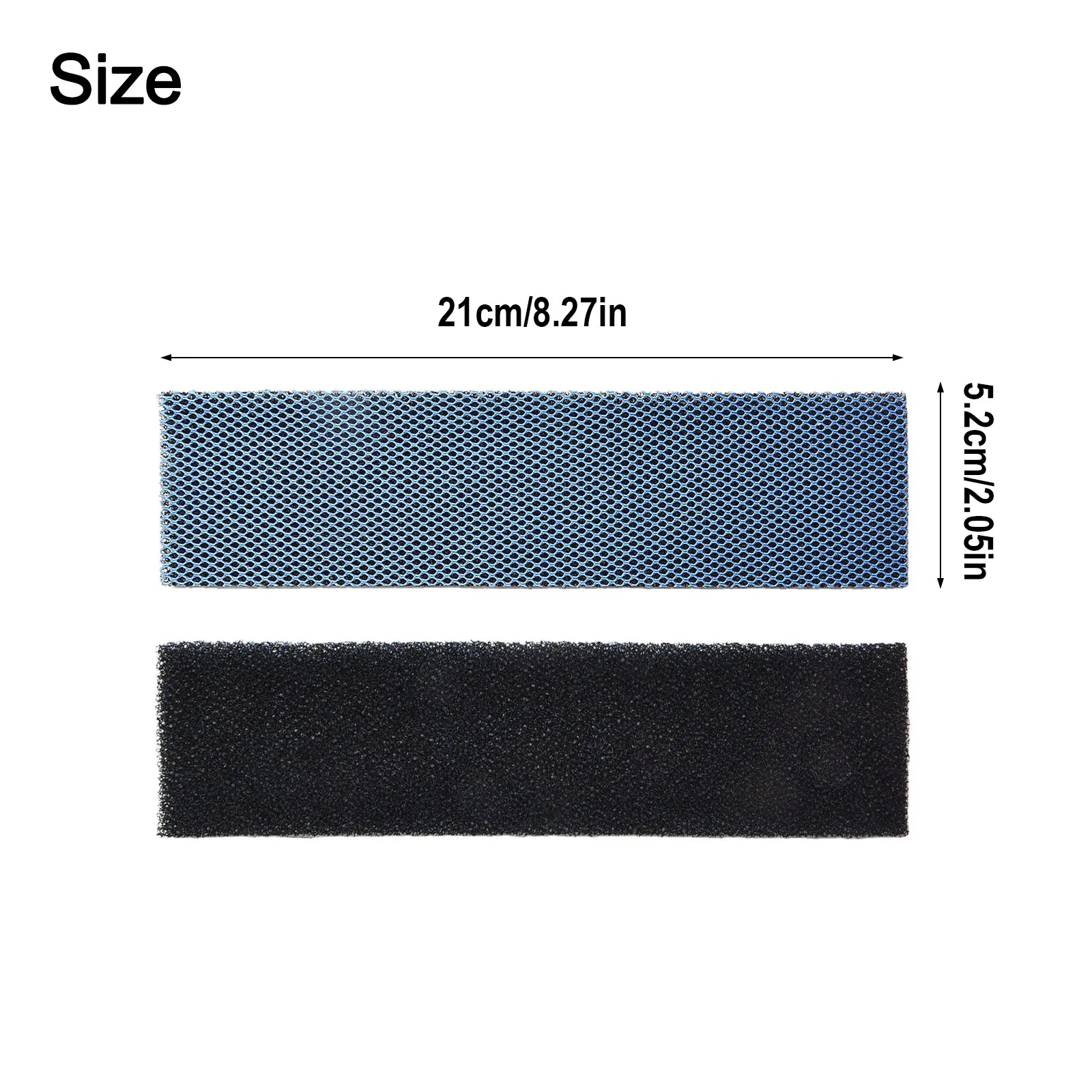 2Pcs Air Conditioning Filter Cotton Sheet For Midea AC Filters Air Conditioner Accessories HVAC Systems Parts