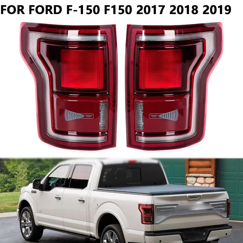 LED Car Tail Light With Blind Spot For Ford F-150 F150 2015 -2019 Signal Lamp Taillamp Brake Light Reversing Lamp HL3Z-13405-C