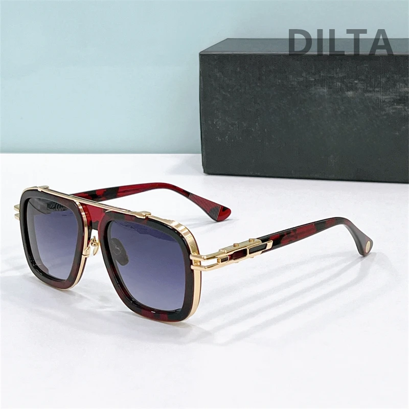 

LXN-EVO DTS403 Luxury Female Sunglasses for Women Metal Alloy Shades Classic Eyewear Male Female Sunglasses Outdoor Beach