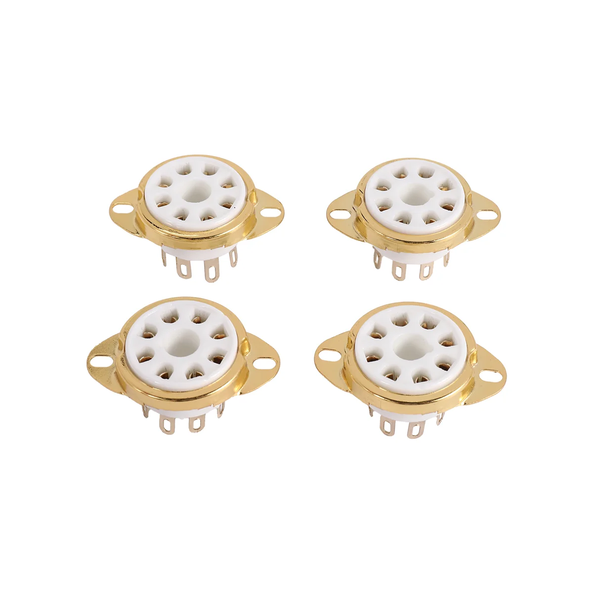 

A98U 4PC 8 Pin Ceramic Socket Tube Top Vacuum Octal Value For KT88 EL34 6V6 6650 274B