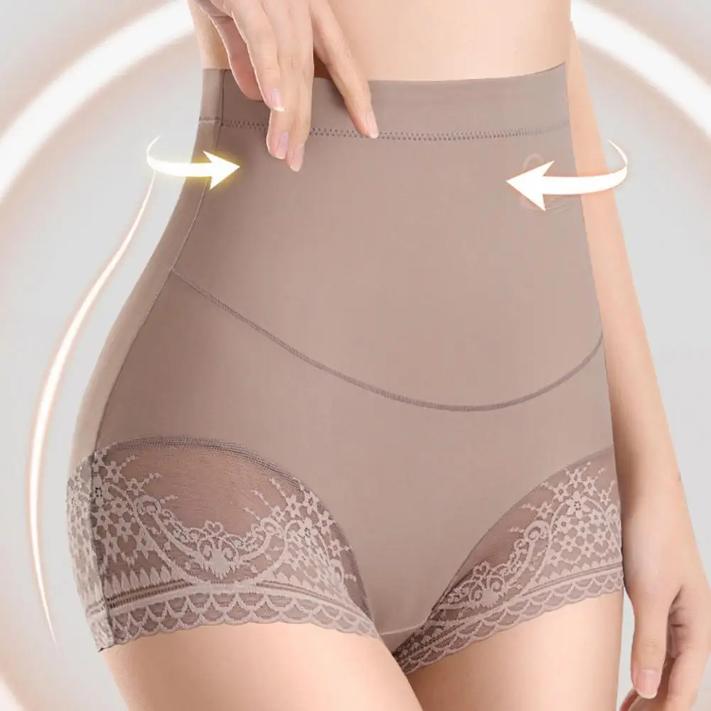 Mutandine senza cuciture a vita alta da donna pancia piatta che riduce le mutandine sollevamento dell'anca controllo della pancia biancheria intima Comfort slip mutande